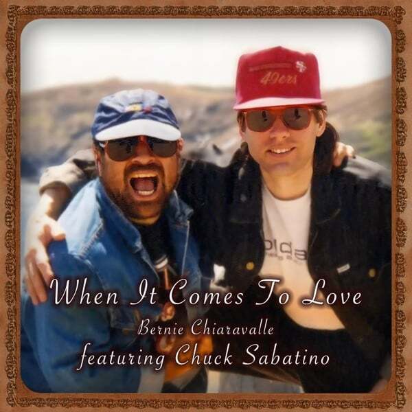 Cover art for 'when It Comes to Love' with Chuck Sabatino